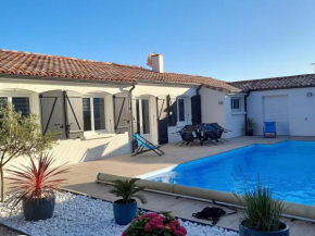 Gîte familial avec piscine chauffée à Bretignolles-sur-Mer - FR-1-426-572
